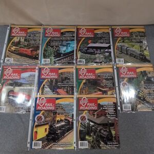 Lot of 10 O Gauge Railroading Magazines 2016-2019 Lionel MTH Model Train Guides